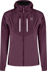 Montura - SPITZE HYBRID JACKET WOMAN — VINACCIA/LIGHT ROSE — Vista frontale 1
