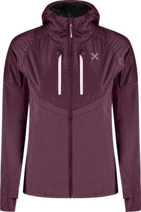 Montura - SPITZE HYBRID JACKET WOMAN — VINACCIA/LIGHT ROSE — Vista frontale 1