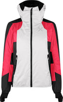 Montura - SKISKY EVO HOODED JACKET WOMAN — QUIET GREY/ROSA SUGAR — Vista frontale 1