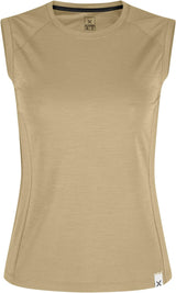 Montura - MERINO MIX CANOTTA WOMAN — DESERT BEIGE — Vista frontale 1
