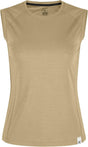 Montura - MERINO MIX CANOTTA WOMAN — DESERT BEIGE — Vista frontale 1