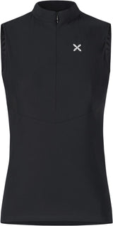 Montura - SENSI ZIP CANOTTA WOMAN — BLACK — Vista frontale 1