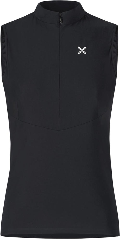 Montura - SENSI ZIP CANOTTA WOMAN — BLACK — Vista frontale 1