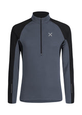 Montura - RUN SOFT ZIP MAGLIA — PIOMBO — Vista frontale 1