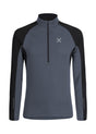 Montura - RUN SOFT ZIP MAGLIA — PIOMBO — Vista frontale 1