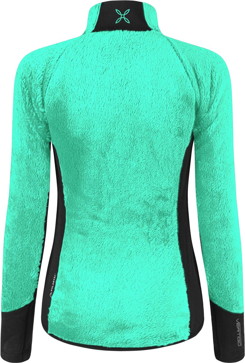 Montura - NORDIC FLEECE 2 JACKET WOMAN — BRIGHT TEAL — Vista posteriore 2