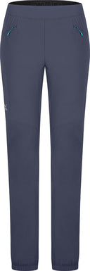 Montura - PEAK PANTS WOMAN — GRAPHITE BLUE/TURQUOISE — Vista frontale 1