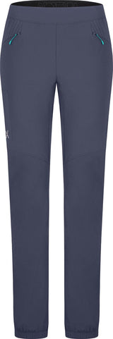 Montura - PEAK PANTS WOMAN — GRAPHITE BLUE/TURQUOISE — Vista frontale 1