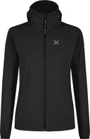 Montura - SEED HOODED JACKET WOMAN — BLACK — Vista frontale 1