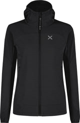 Montura - SEED HOODED JACKET WOMAN — BLACK — Vista frontale 1