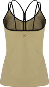 Montura - CRIMP CROSS CANOTTA WOMAN — DESERT BEIGE — Vista posteriore 2