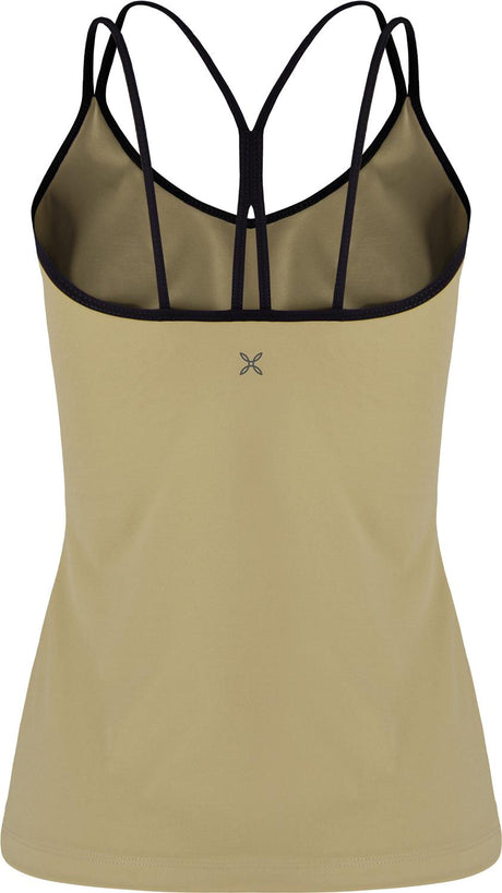 Montura - CRIMP CROSS CANOTTA WOMAN — DESERT BEIGE — Vista posteriore 2