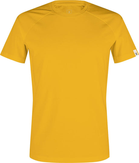 Montura - MINIMAL LOGO T-SHIRT — MUSTARD — Vista frontale 1
