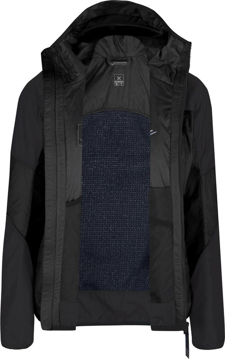 Montura - VERTIGO HYBRID HOODED JKT WOM. — BLACK — Immagine 4