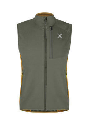 Montura - PEAK VEST — VERDE SALVIA/BRONZE BROWN — Vista frontale 1