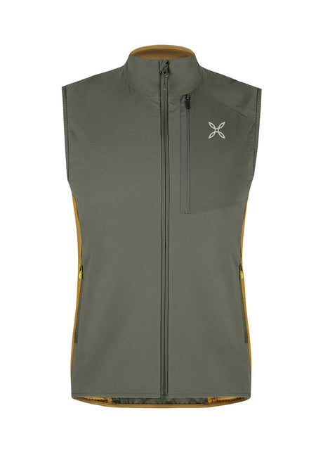 Montura - PEAK VEST — VERDE SALVIA/BRONZE BROWN — Vista frontale 1