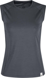Montura - MERINO MIX CANOTTA WOMAN — ANTRACITE — Vista frontale 1