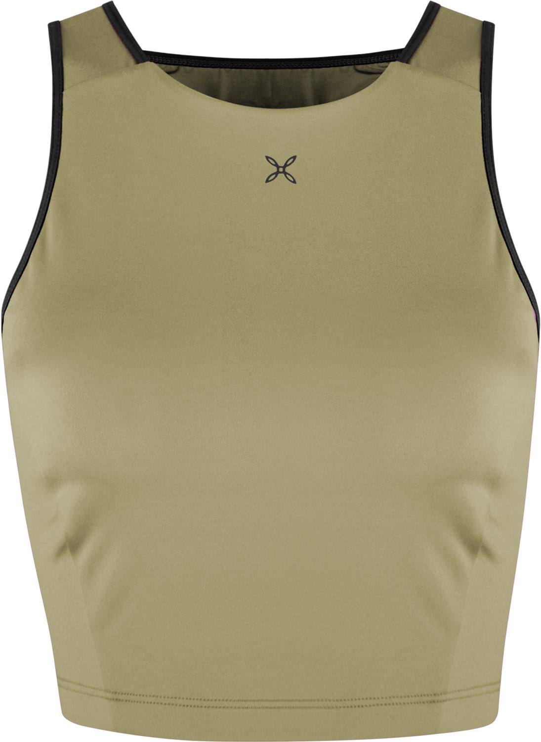 Montura - CRIMP LOGO TOP WOMAN — DESERT BEIGE — Vista frontale 1