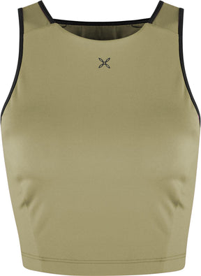 Montura - CRIMP LOGO TOP WOMAN — DESERT BEIGE — Vista frontale 1