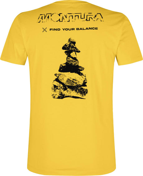 Montura - BALANCE T-SHIRT — MUSTARD — Vista posteriore 2