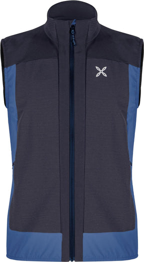 Montura - DOLOMITI WIND VEST — GRAPHITE BLUE/B.BLUE — Vista frontale 1