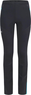 Montura - NORDIK 2 PANTS WOMAN — BLACK/TURQUOISE — Vista frontale 1