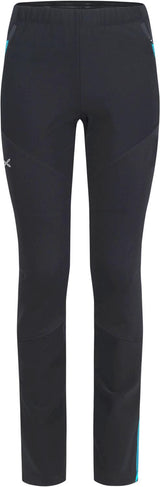 Montura - NORDIK 2 PANTS WOMAN — BLACK/TURQUOISE — Vista frontale 1