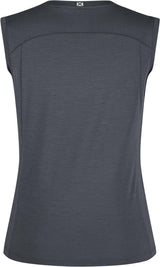 Montura - MERINO MIX CANOTTA WOMAN — ANTRACITE — Vista posteriore 2