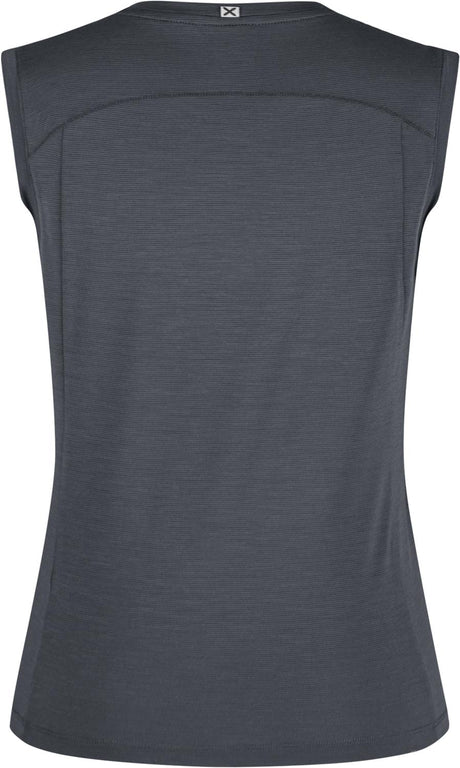 Montura - MERINO MIX CANOTTA WOMAN — ANTRACITE — Vista posteriore 2