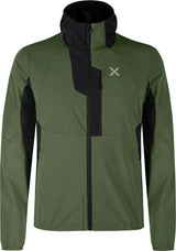 Montura - FLASH HOODED JACKET — VERDE SALVIA — Vista frontale 1