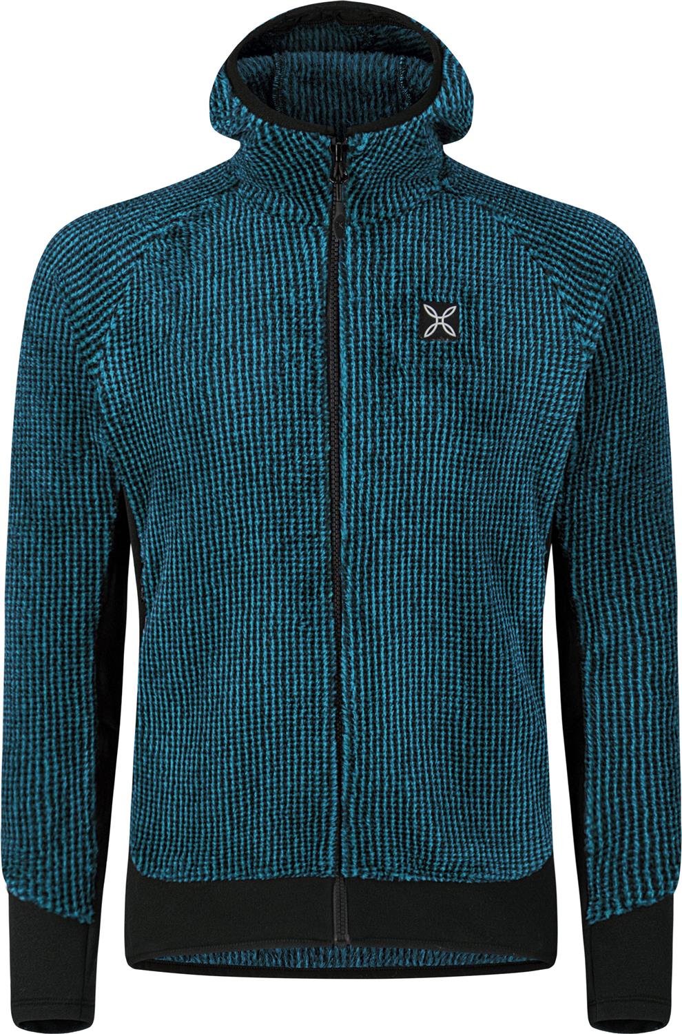Montura - REMIX FLEECE JACKET — STEEL BLUE — Vista frontale 1