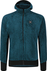 Montura - REMIX FLEECE JACKET — STEEL BLUE — Vista frontale 1