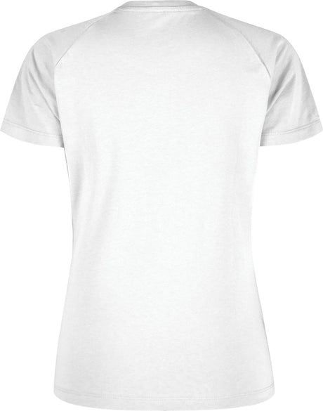 Montura - MINIMAL LOGO T-SHIRT WOMAN — WHITE — Vista posteriore 2