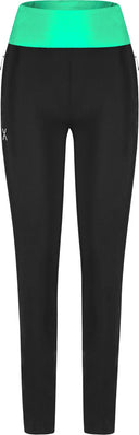 Montura - ANDROMEDA 2 PANTS WOMAN — BLACK/BRIGHT TEAL — Vista frontale 1