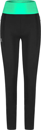 Montura - ANDROMEDA 2 PANTS WOMAN — BLACK/BRIGHT TEAL — Vista frontale 1