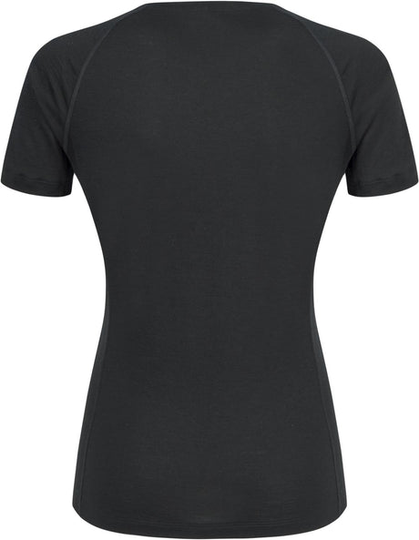 Montura - MERINO CONCEPT T-SHIRT WOMAN — BLACK — Vista posteriore 2