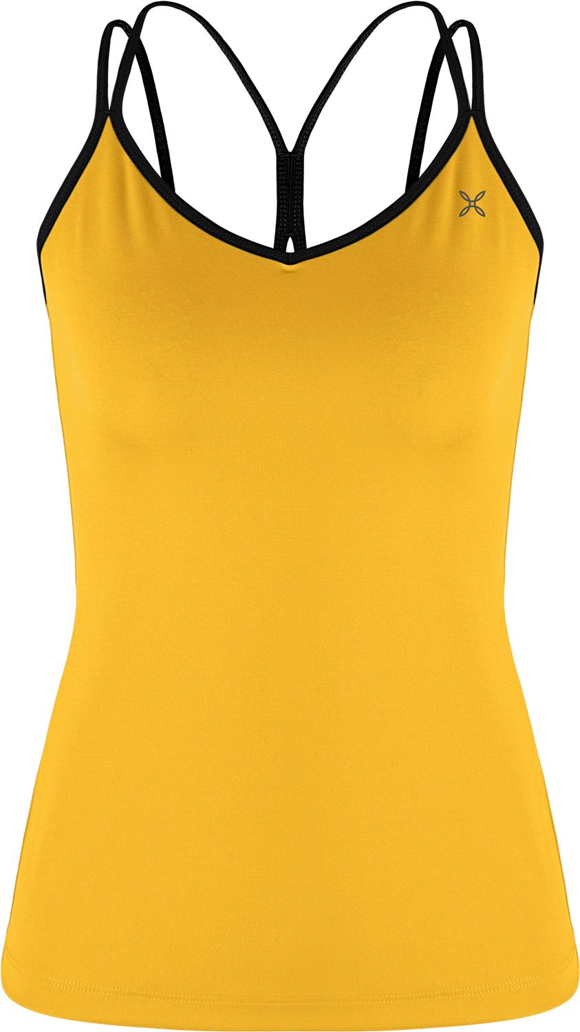 Montura - CRIMP CROSS CANOTTA WOMAN — MUSTARD — Vista frontale 1