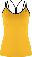 Montura - CRIMP CROSS CANOTTA WOMAN — MUSTARD — Vista frontale 1