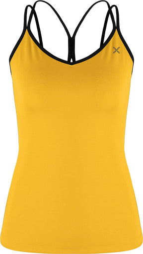 Montura - CRIMP CROSS CANOTTA WOMAN — MUSTARD — Vista frontale 1