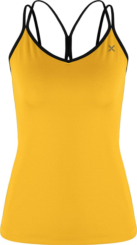 Montura - CRIMP CROSS CANOTTA WOMAN — MUSTARD — Vista frontale 1