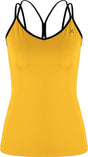 Montura - CRIMP CROSS CANOTTA WOMAN — MUSTARD — Vista frontale 1