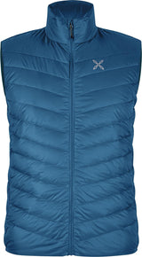 Montura - BREEZE DUVET VEST — STEEL BLUE — Vista frontale 1