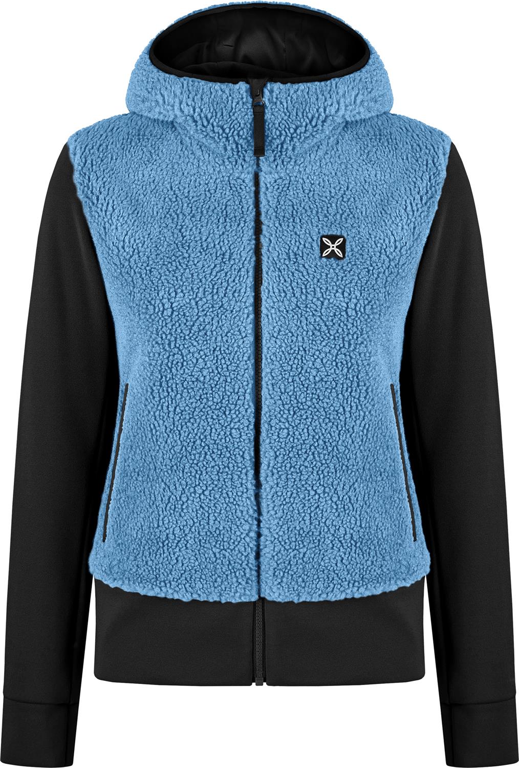 Montura - SHERPA MIX JACKET WOMAN — DUSK — Vista frontale 1