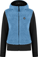 Montura - SHERPA MIX JACKET WOMAN — DUSK — Vista frontale 1