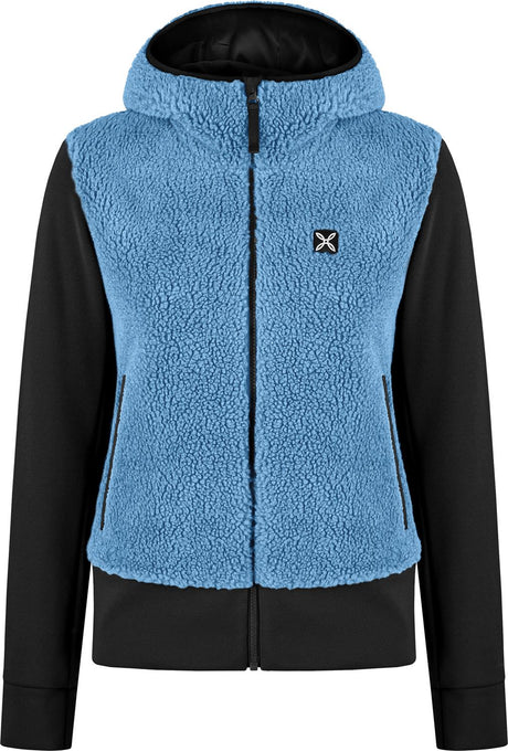 Montura - SHERPA MIX JACKET WOMAN — DUSK — Vista frontale 1