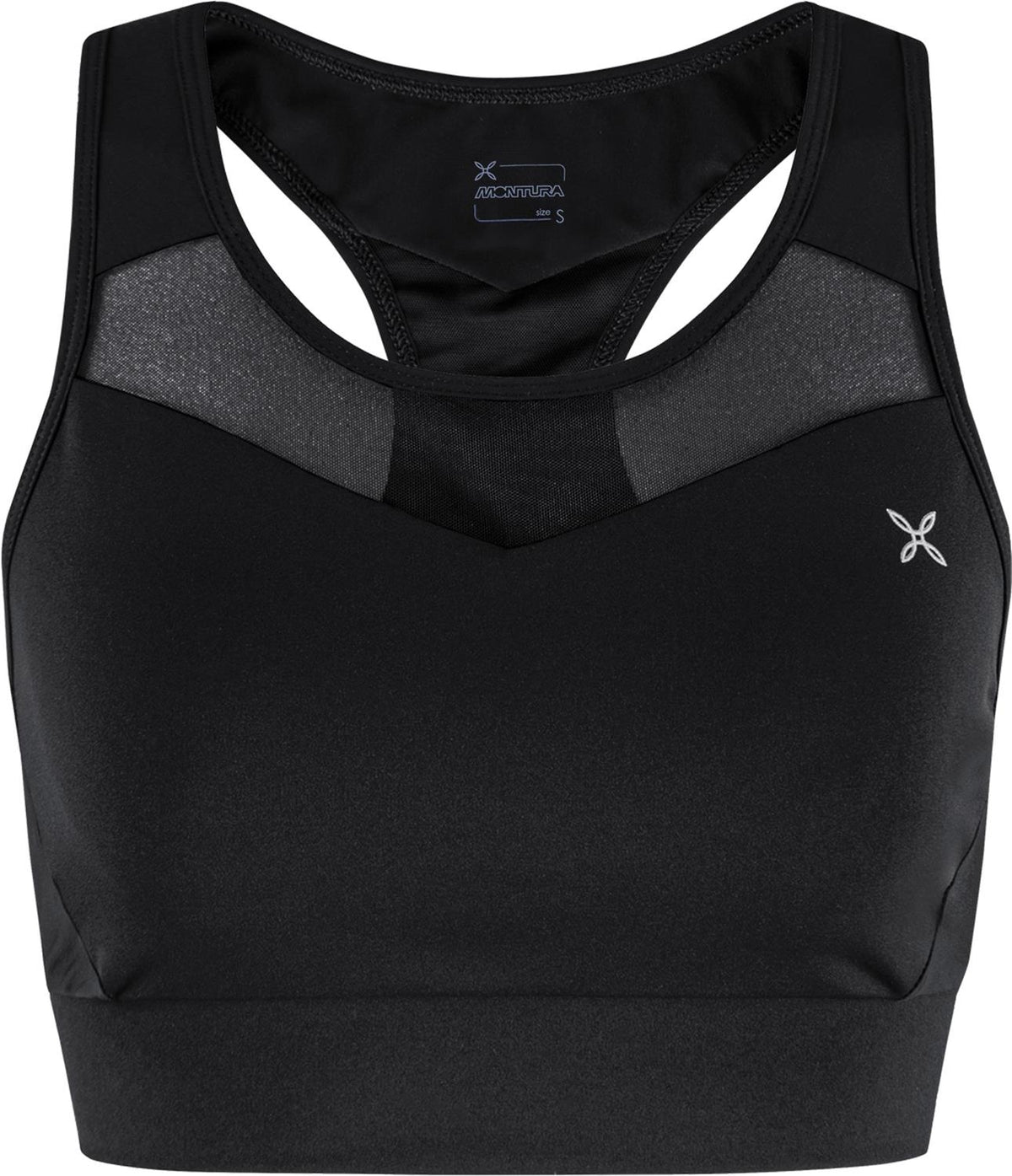 Montura - CRIMP BRA WOMAN — BLACK — Vista frontale 1