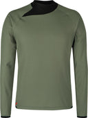 Montura - VERSANTE OCTA L/S MAGLIA — VERDE SALVIA — Vista frontale 1