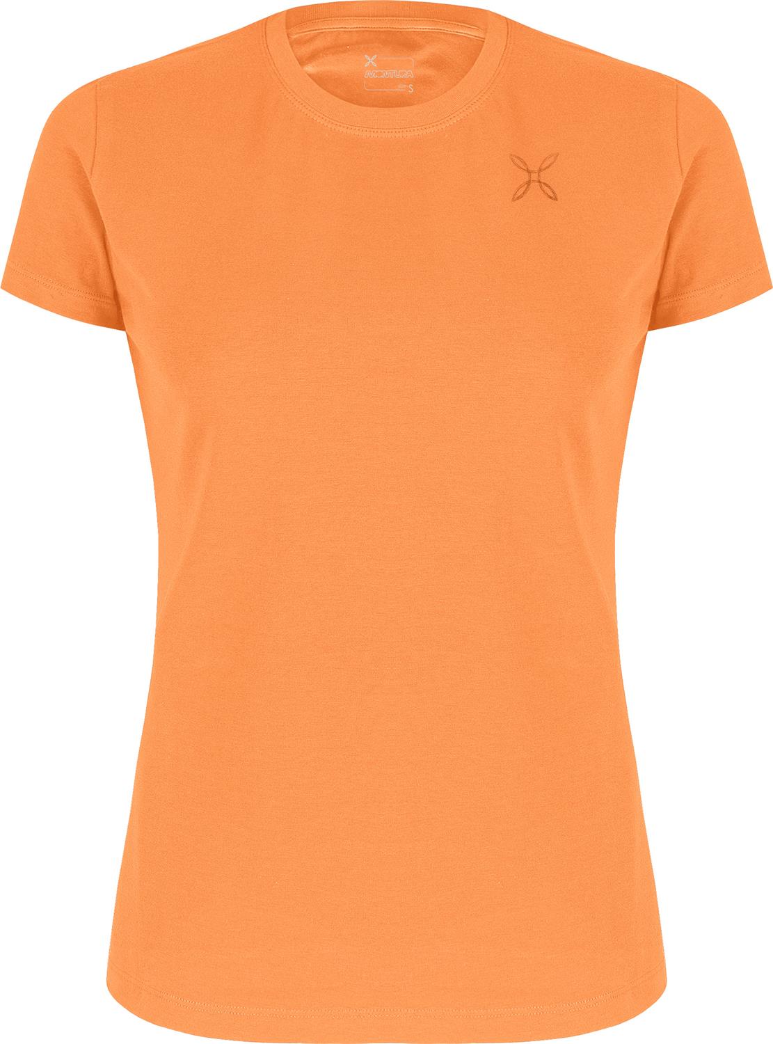 Montura - PENCIL LOGO T-SHIRT WOMAN — MELON — Vista frontale 1