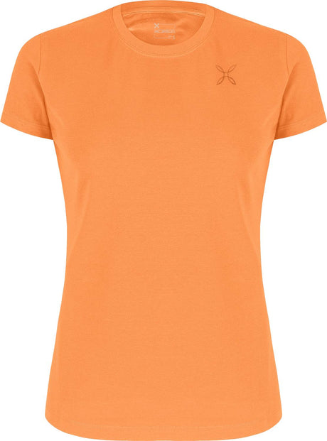 Montura - PENCIL LOGO T-SHIRT WOMAN — MELON — Vista frontale 1