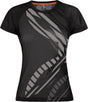Montura - SHADOW GRAPHIC T-SHIRT WOMAN — BLACK/ANTRACITE — Vista frontale 1